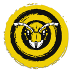 Logoabejarockblack